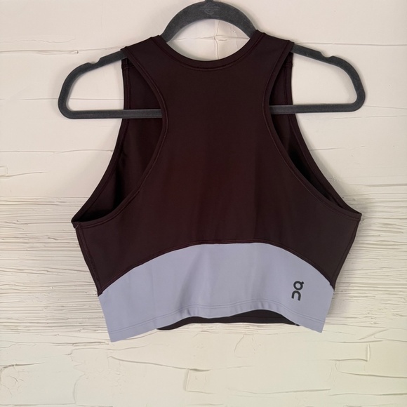 NWT! ON Movement Crop | L|  Ox/ Lavender - Picture 4 of 7